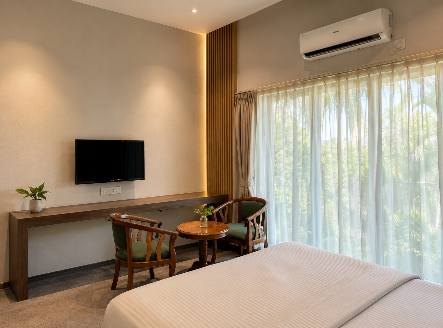 Room interior with sitting area